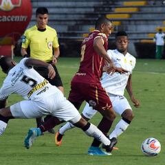 Ángelo y Villa, los líderes del primer triunfo del Tolima