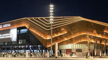 El Etihad Arena de Abu Dabi.