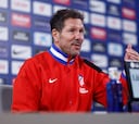 Simeone: “¿Mejora de la plantilla? Todos estamos en una misma línea"
