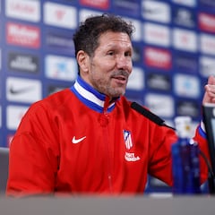 Simeone: “¿Mejora de la plantilla? Todos estamos en una misma línea"
