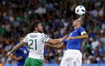 Murphy con Bonucci. 