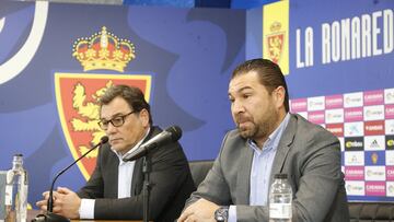 Juan Carlos Cordero, junto a Raúl Sanllehí.