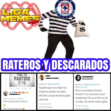 Los 32 memes que se burlan de la polémica victoria de Cruz Azul