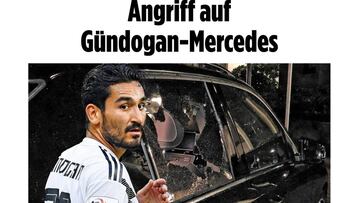Bild: destrozan el coche de Gundogan en Alemania