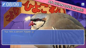 Captura de pantalla - Hatoful Boyfriend (OSX)