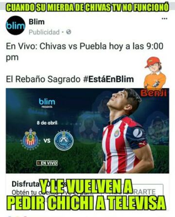 Chivas remonta gracias a Campestrini y los memes no se detienen