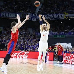El Madrid pierde el liderato ante la potencia de fuego del CSKA