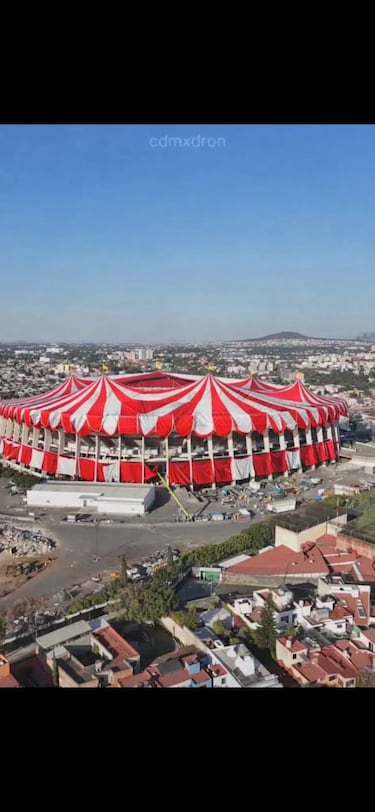 Estadio Azteca: los mejores memes por la polémica “lona” en su remodelación