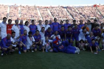 Universidad de Chile retirados vs Rostros de TV en el estadio Nacional, Chile.
Christian Iglesias/Photosport******

Football, Universidad de Chile former players vs Face of TV
Universidad de Chile former players vs Face of TV  at Nacional stadium in Santiago, Chile.
05/11/2016
Christian Iglesias/Photosport