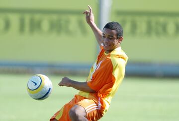 En 2006, antes de fichar por el Real Madrid, en el Fluminense brasileño.