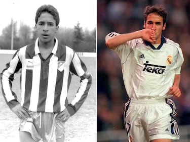 Se formó en la cantera rojiblanca hasta que en 1994 comenzó su carrera en el Real Madrid, que duró hasta la temporada 2010.