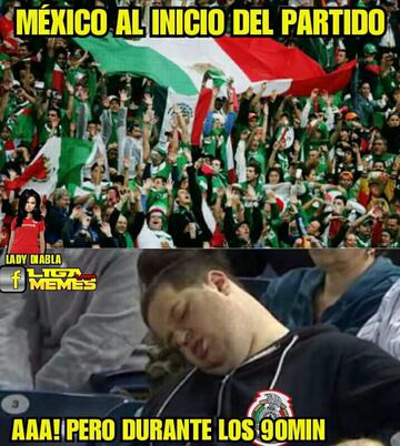 Los memes no perdonaron el empate del Tri