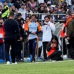 El primer Torres-Raúl en Valdebebas deja una imagen inédita