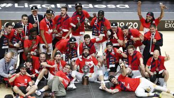 Baskonia campeón de la Liga Endesa.