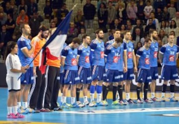 Balonmano. Francia-Argentina.