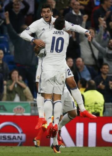 El 10 del Madrid puso el centro justo para el cabezazo de gol de Morata.