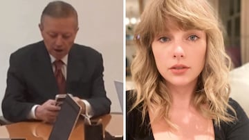 La reacción del Ministro Arturo Zaldívar ante el anuncio de los conciertos de Taylor Swift en México | VIDEO