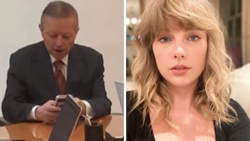 La reacción del Ministro Arturo Zaldívar por el anuncio de los conciertos de Taylor Swift en México | VIDEO