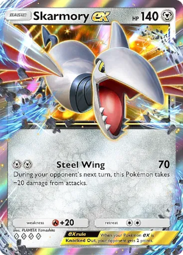 pokemon tcg pocket saber marino y celeste expansion a4 mejores cartas skarmory ex