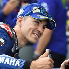 Maverick: "Estaba esperando el toque con Rossi al final"