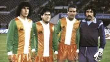 Araya, Pedreros, Pedetti y Acuña, puntales en Cobresal 1986.