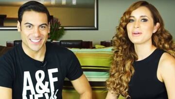 Carlos Rivera y Cynthia Rodríguez