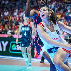 España - Estados Unidos: resumen y resultado, Mundial sub-19 femenino (66-69)