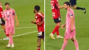 Messi loses it against rival during Inter Miami match