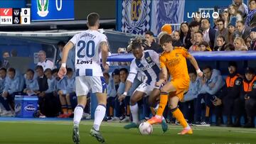 Güler nos regaló el, posiblemente, mejor regate del fútbol: atronó el “ooohhh” en Butarque