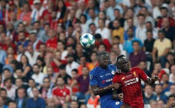 Sadio Mane y Kurt Zouma.