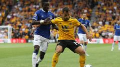 Jonny, ante el Everton en el partido de la pasada jornada de la Premier.