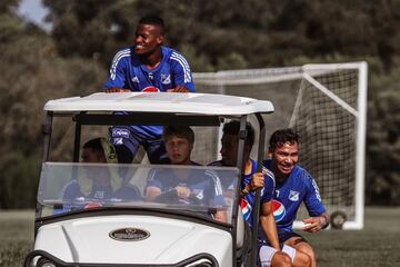 Millonarios entrenó en el Omni Champions Gate de Orlando antes de disputar el partido amistoso ante Atlético Nacional por la Florida Cup.