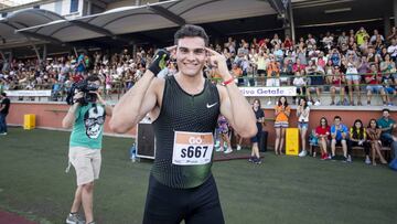 Bruno Hortelano, durante un campeonato.