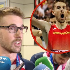 El mundo del deporte aplaude: el precioso gesto del oro en 800m, Álvaro de Arriba