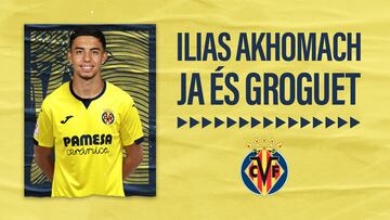 El Villarreal ficha a Ilias Akhomach