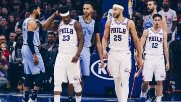 Los Grizzlies también caen en la fortaleza de Philadelphia