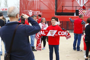 El ambiente previo de la final de Copa en las Fan Zones