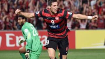 La felicidad de Juric tras adelantar a su equipo.