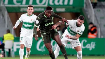 06/01/24 COPA DEL REY PARTIDO DIECISEISAVOS
ELCHE - GIRONA
KEBE , SERGIO LEON