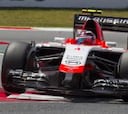 Chilton, el más rápido en Montmeló con el Marussia