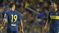 Desesperación en Boca: discusión entre Cardona y Zárate