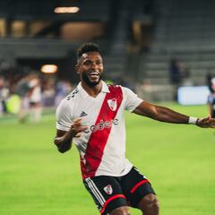 Miguel Borja anota en triunfo de River ante Vasco da Gama
