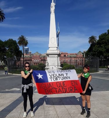 “La gente que vive fuera tenía que saber que en Chile se violan los derechos humanos"