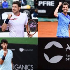 Pleno español en semifinales con Carreño, Ramos, Munar y Alcaraz