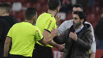 David Gallego: "Veo al equipo para ganar y mirar muy arriba"