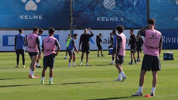 Vicente Moreno y el grupo.