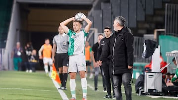 Isma Ruiz, en el momento de la tarjeta