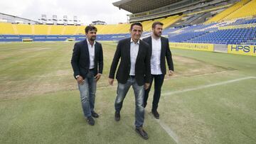 Manolo Jiménez llega a Las Palmas para "impartir disciplina"
