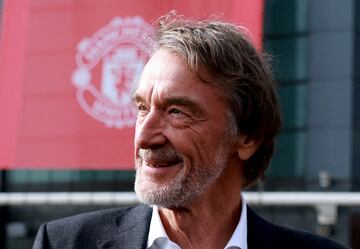 FILE PHOTO: Ineos chairman Jim Ratcliffe is pictured at Old Trafford in Manchester, Britain, March 17, 2023 REUTERS/Phil Noble/File Photo