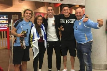 El corazón uruguayo de Antoine Griezmann